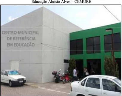 Figura 2 - Fachada do Centro Municipal de Referência em  Educação Aluísio Alves – CEMURE 