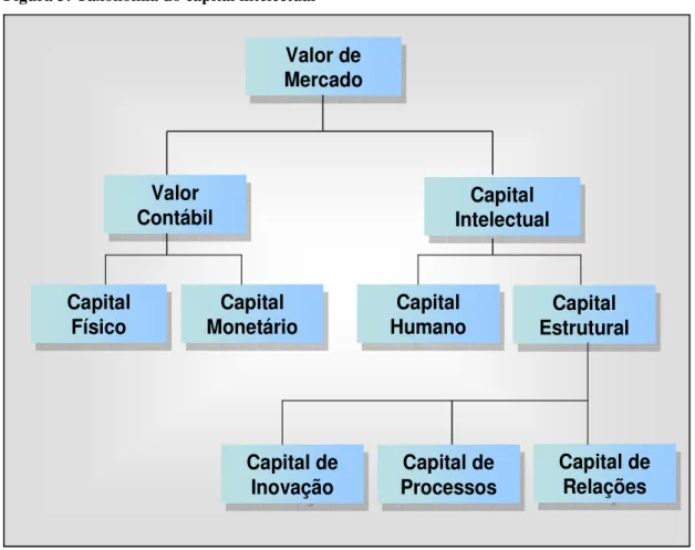 Figura 3: Taxonomia do capital intelectual     
