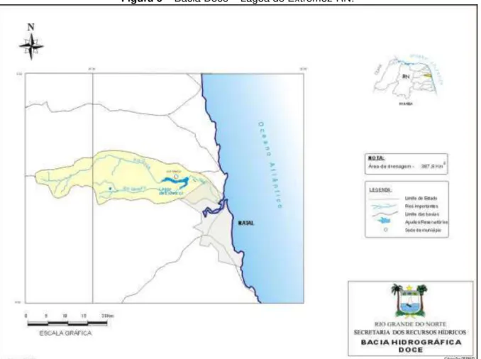 Figura 6  – Bacia Doce – Lagoa de Extremoz-RN. 