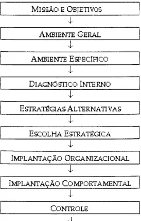 Figura 7:  Metodologia genérica de  planejamento estratégico 