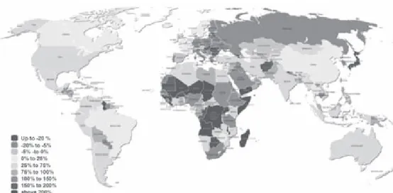 Figura n.º 1 – Projeções de crescimento da população mundial, 2010-2050