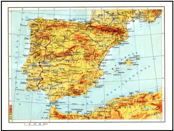Fig. 2: Mapa que evidencia a localização de Marvão no contexto europeu e português 54                                                    