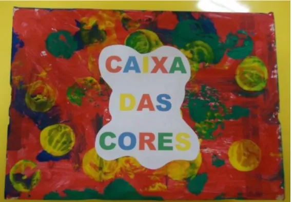 Figura 11 - Tampa da &#34;Caixa das Cores&#34; 