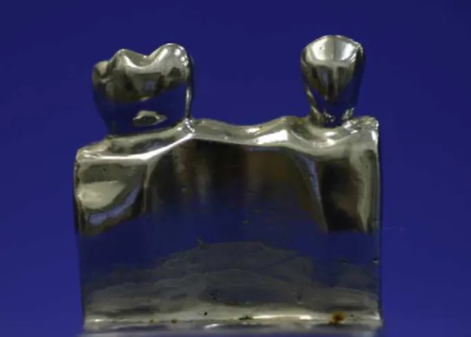 Fig. 1. Metal model used in the study.