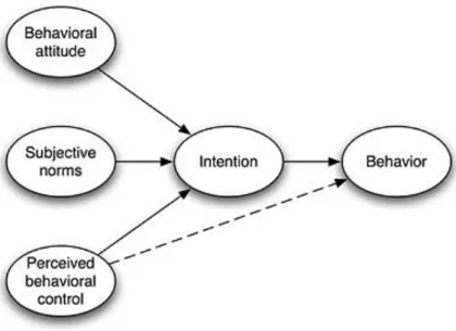 Figure 9. Theory of planned behaviour. 