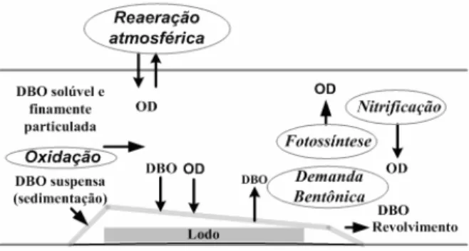 Figura 2 – Demanda bentônica (adaptado de  Eckenfelder, 1980) 