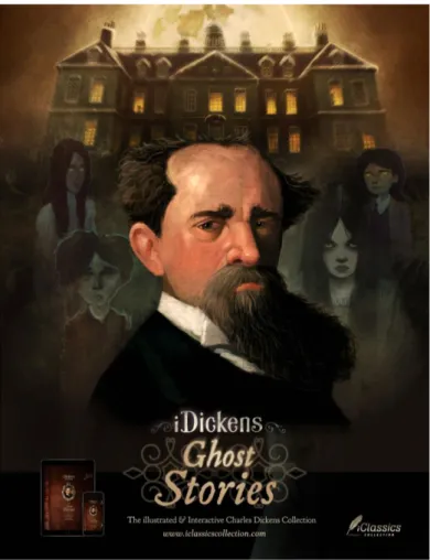 Figura 11 - Aplicação iDickens: Ghost Stories  (http://iclassicscollection.com/en/project/charles-dickens/)