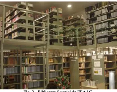 Fig. 2 - Biblioteca Setorial da FEAAC 