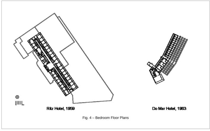 Fig. 4 – Bedroom Floor Plans 