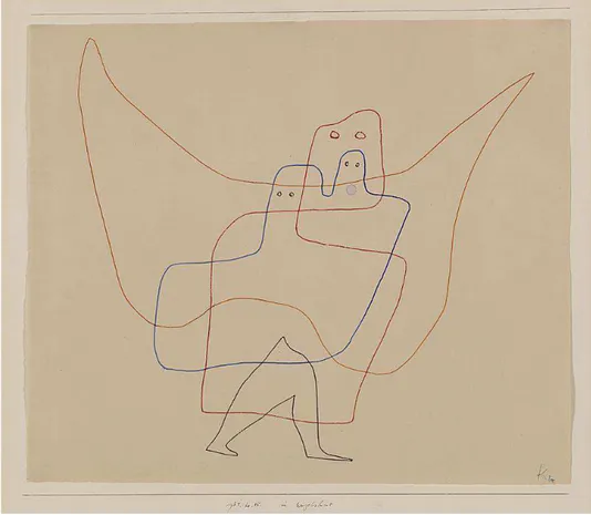 Figura 11: Paul Klee, In Angel's Care (In Engelshut) 1931 