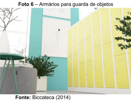 Foto 6 – Armários para guarda de objetos 