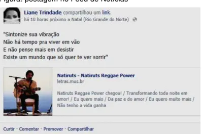 Figura  – Como se promove uma publicação no Facebook 