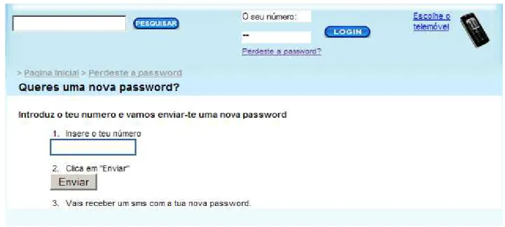 Fig. 8 – Exemplo website 
