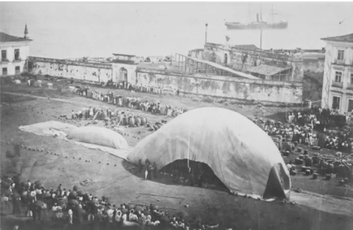 Fig. 14 – Imagem do Balão de Julio César na Praça Frei Caetano Brandão 6º ÁUDIO: