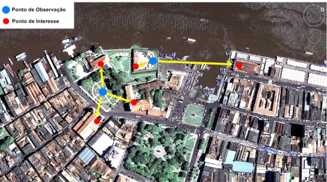 Fig. 2 -  Área de atuação do projeto RA