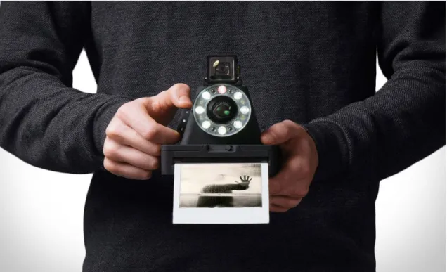Fig. 6. New instant camera I-1 made by Impossible Project, 2016 