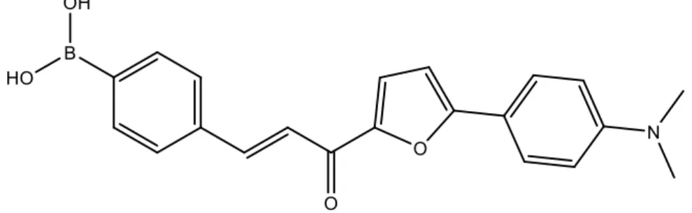 Figure 6: Boronic acid sensor for amyloid β-plaques. 