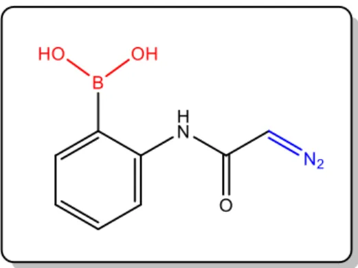 Figure 7: Molecular structure of the desired compound. 