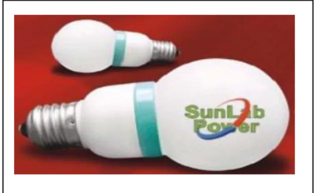 Figura 3.2: Lâmpada de Bulbo LED (site Sunlab) 