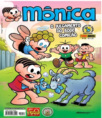 Figura 4. Capa da revista da Turma da Mônica. 