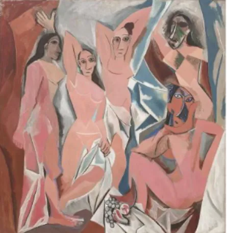 Figura 1 – “Les Demoiselles d’Avignon”, de Pablo Picasso (1907) 