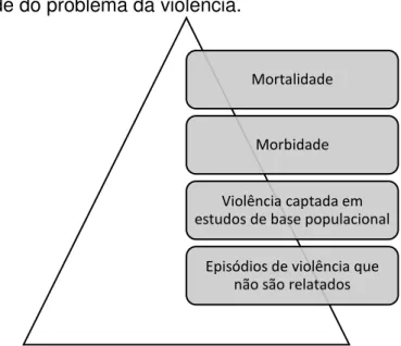 Figura 2 - Magnitude do problema da violência. 