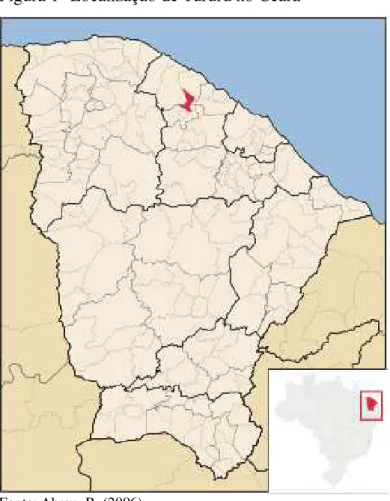 Figura 1- Localização de Tururu no Ceará 