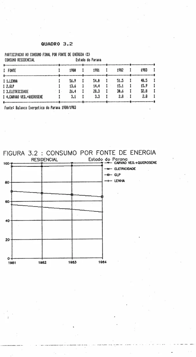 FIGURA 3.2 : CONSUMO POR FONTE DE ENERGIA