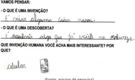 Figura 3 – Tirinha trabalhada no bloco 1 que incentivou as discussões sobre a  importância e o uso de algumas invenções da humanidade.