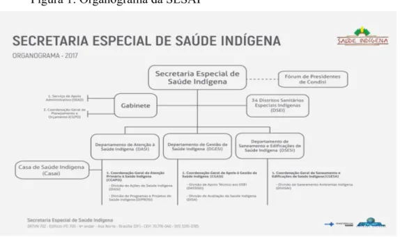 Figura 1: Organograma da SESAI