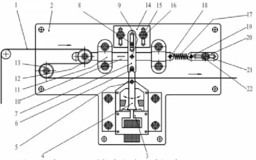 Figure 4. The structure of the device for studying the WEDM process. 