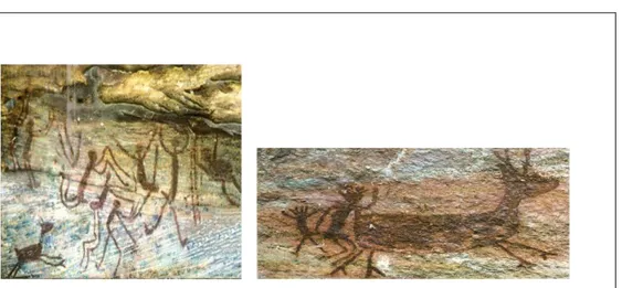 Figura 1- Registro rupestre, Serra da Capivara-PI 