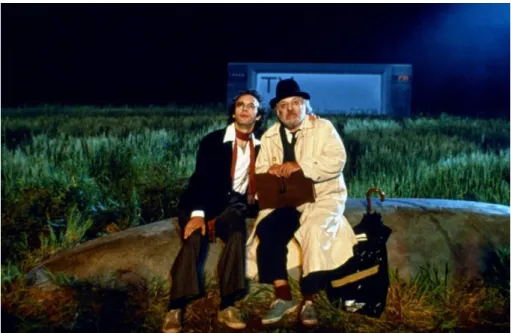 Figura 12: Roberto Benigni e Paolo Villaggio em A Voz da Lua 