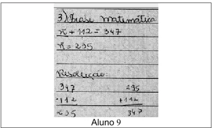 Figura 27: Protocolos dos alunos 7 e 9  para atividade 3 