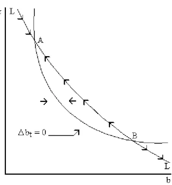 Figura 2. Dinâmica do Modelo de Cagan