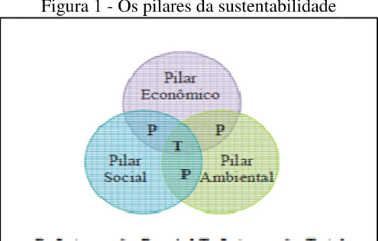 Figura 1 - Os pilares da sustentabilidade 