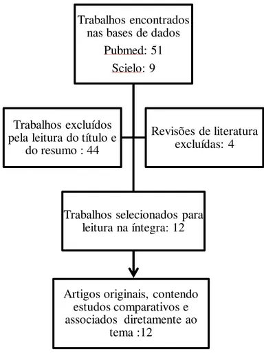 Figura 1. Fluxograma do processo de seleção dos artigos. 