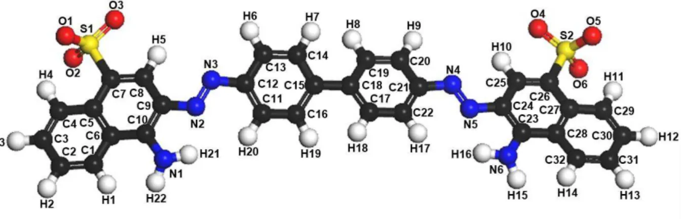 Figura 18 - Modelo da molécula de VC -2