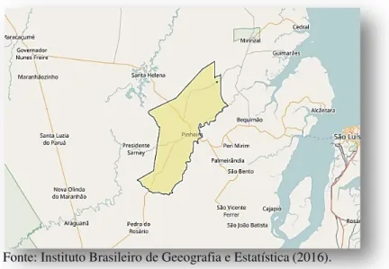 Figura 3 – Dados Gerais do município de Pinheiro 