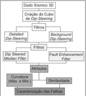 Figura  4:  Mapa  de  detalhe  da  área  do  levantamento  sísmico  analisado 