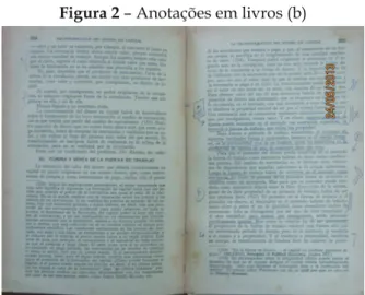 Figura 2 – Anotações em livros (b)