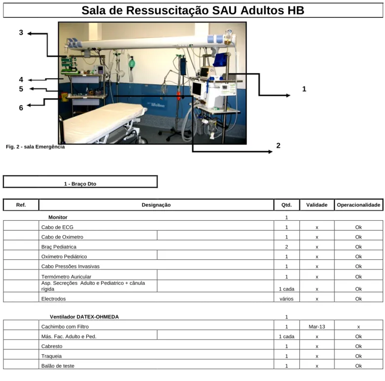 Fig. 2 - sala Emergência  2 