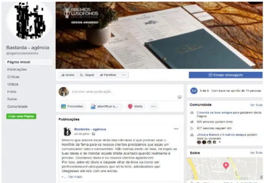 Figura 2: Facebook Bastarda. 