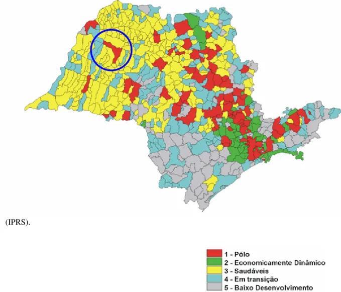 Figura 2 - Síntese das variáveis de definição do Índice Paulista de Responsabilidade Social 