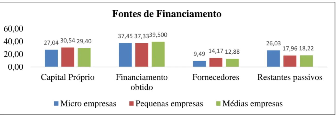 Gráfico 4 - Fontes de Financiamento 