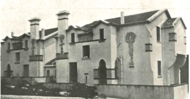Fig. 5 Álvaro Augusto Machado two houses in Alto do Estoril,  photographed in 1910 (Achilles, 1910, Intercalar XIV).