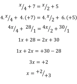 Figura 2- Exemplo de resolução da equação 5 