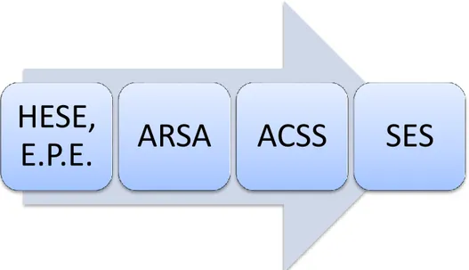 Figura 3 - Hierarquia para autorização de processos de contratação 