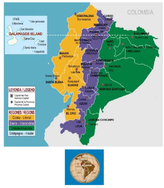 Fig 1: ECUADOR – AMERICA DEL SUR 