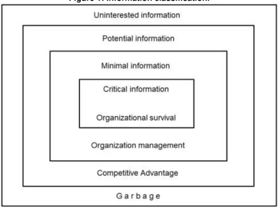 Figure 1: Information classification. 